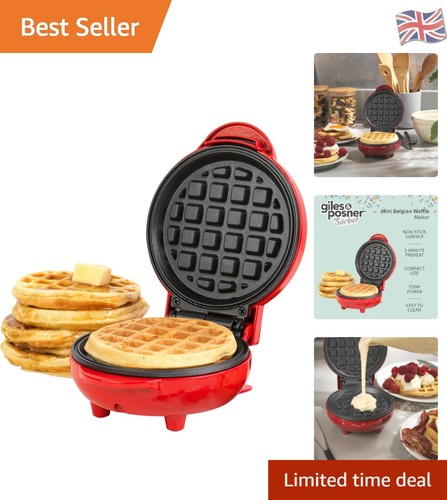 Portable mini waffle maker - portable,