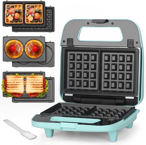 3in1 waffle maker removable - maker,