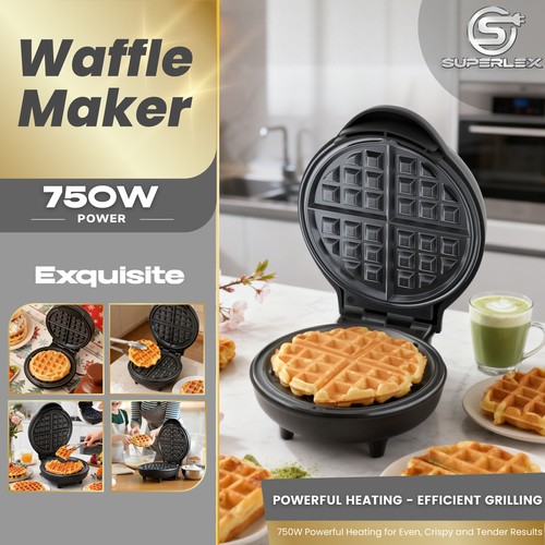 Superlex mini waffle maker - mini,