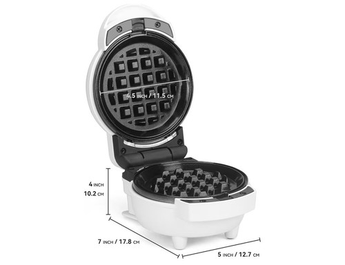 Mini waffle pancake - waffle,