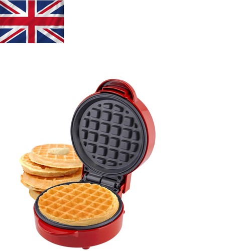 Mini red waffle maker - mini,