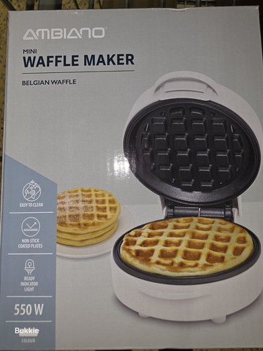 Ambiano mini waffle maker - waffle, pale