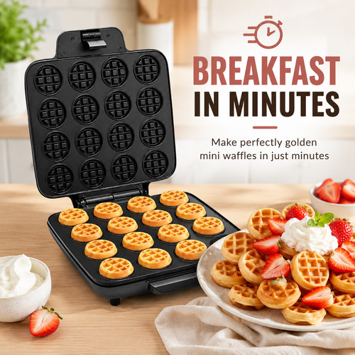 Hole mini waffle maker - mini,