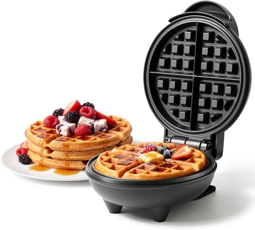 Mini waffle maker single - waffle,