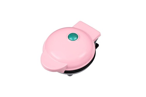 Pink mini waffle maker pancake - mini,